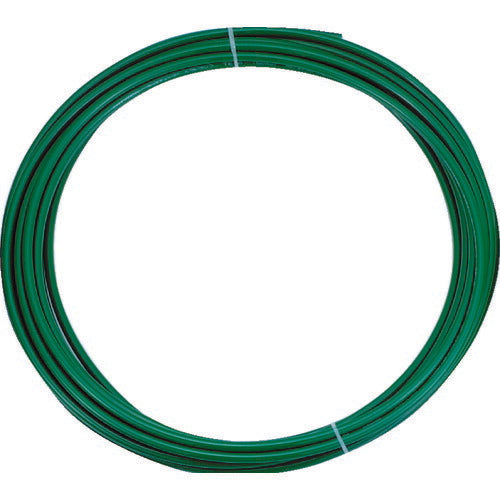 TRUSCO ポリウレタンチューブ 4X2.5mm 10m巻 グリーン TEN4X2.510GN トラスコ