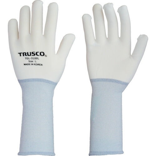 TRUSCO ナイロンインナー手袋ロング(10双入) M TGL3100L10PM トラスコ