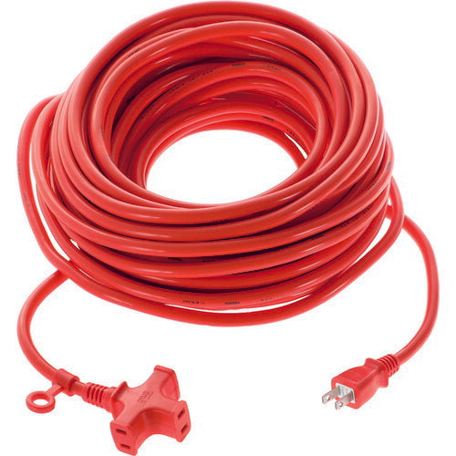 TRUSCO 3個口ソフトタイプ延長コード 20m オレンジ TKC15203PSO トラスコ