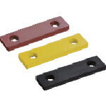 TRUSCO 型開キ防止プレート 黄 TOOPPHC38100Y トラスコ