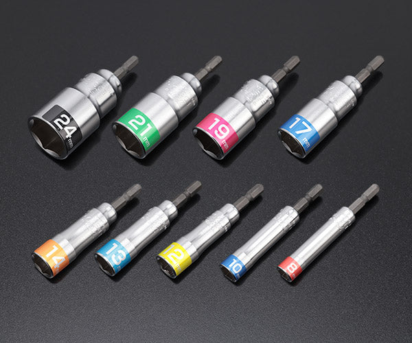 TOP コンパクトソケット 9本組 EDS-824CS トップ工業 工具