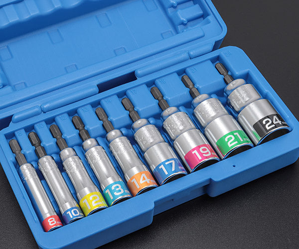 TOP コンパクトソケット 9本組 EDS-824CS トップ工業 工具