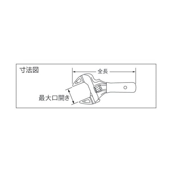 トップ工業のモンキーレンチの画像3