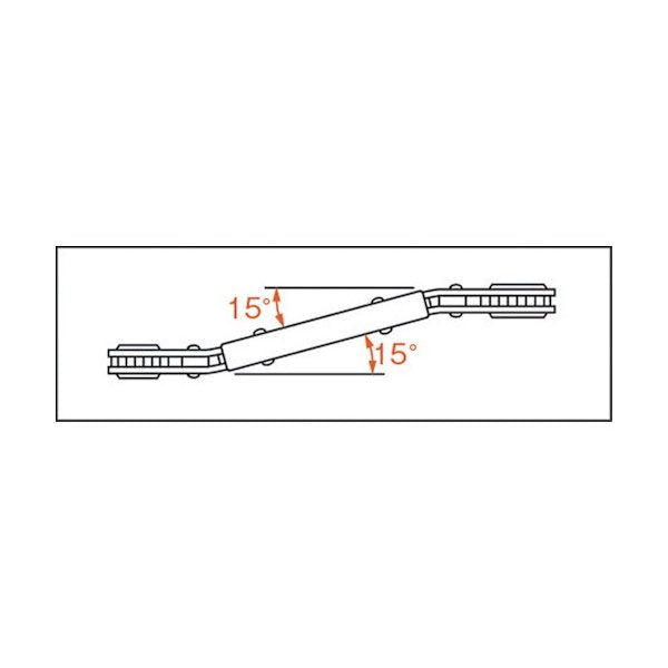 豪奢な豪奢なko-ken(コーケン):ラチェットスパナ (オフセットタイプ