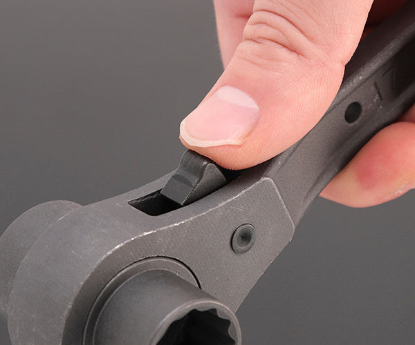 TOP 両口ラチェットレンチ Ｎ型 17Ｘ21mm RM-17X21N トップ工業