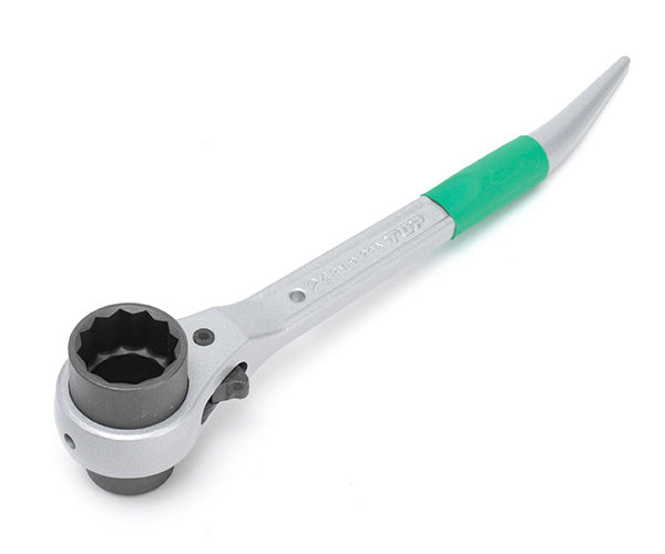 TOP アルミショートラチェットレンチ 19Ｘ24mm RM-19X24A トップ工業