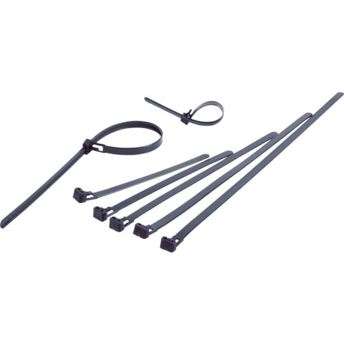 TRUSCO イージーリリ-スタイ幅4.5mm×150mm最大結束φ35耐候性 TRERHV150MW トラスコ