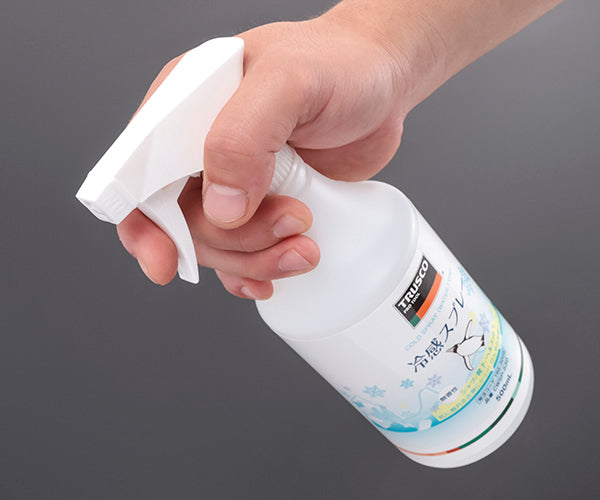 TRUSCO 冷感スプレー ミストタイプ 大容量500ml CWSP-530 暑さ対策 トラスコ