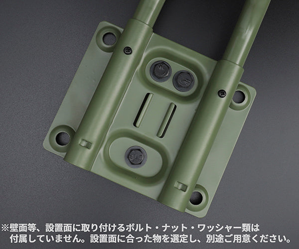 TRUSCO 全閉式工場扇 ルフトハーフェン壁掛タイプ 高耐久アルミハネ ODグリーン TFLHA-45W-OD トラスコ