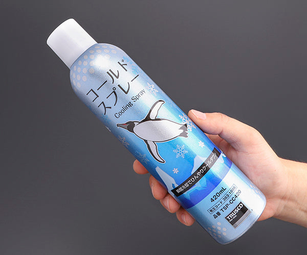 TRUSCO コールドスプレー 瞬間冷却 無臭タイプ 420ml TSP-CC420 暑さ対策 トラスコ