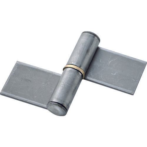 TRUSCO スチール製特厚溶接旗蝶番 右用 全長76mm (4個入) 2000W76R トラスコ