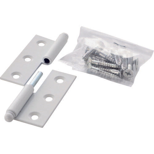 TRUSCO スチール製抜キ差シ蝶番 左用 (1組(袋)=2個入) 2255040L トラスコ