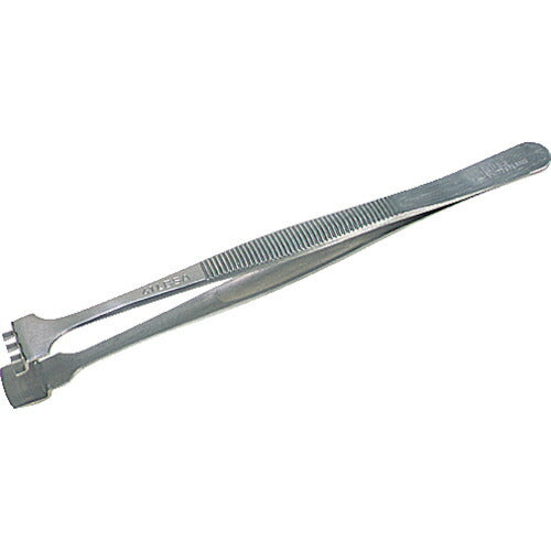 TRUSCO 耐酸耐磁ルビスピンセット 130mm 先端9.5 4枚爪 41LB4SA トラスコ