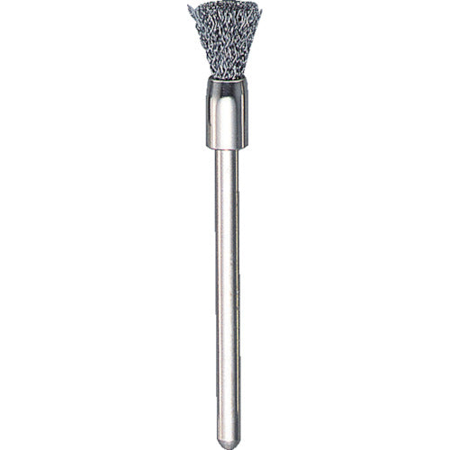 TRUSCO エンド型ブラシ 硬鋼線 線0.1X筒径Φ5X軸Φ3 53E2 トラスコ