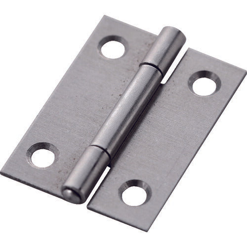 TRUSCO スチール製薄口普通蝶番 生地仕上ゲ 全長31.5mm (10個入) 55032N トラスコ