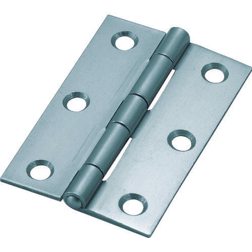 TRUSCO スチール製厚口蝶番 生地仕上ゲ 全長64mm (10個入) 88864N トラスコ
