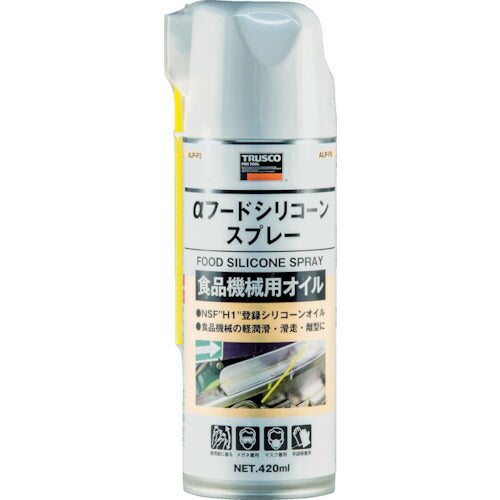 TRUSCO αフードシリコーンスプレー 420ml ALPFS トラスコ