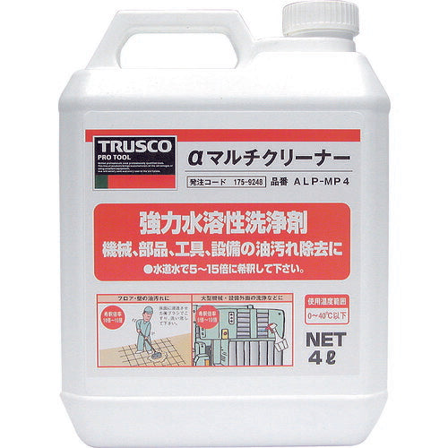 TRUSCO αマルチクリーナー 4L ALPMP4 トラスコ