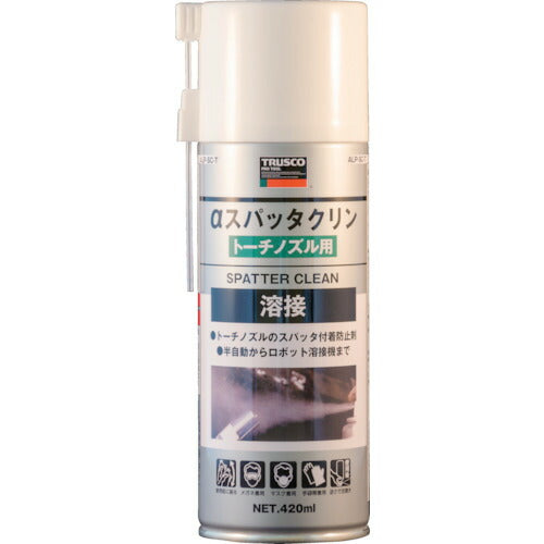 TRUSCO αスパッタクリン トーチノズル用 420ml ALPSCT トラスコ