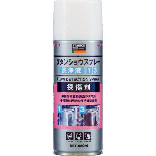 TRUSCO αタンショウスプレー 洗浄液 420ml ALPTC トラスコ