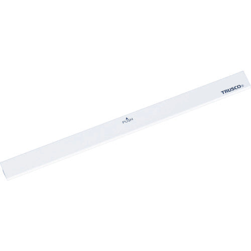 TRUSCO アルミマグネットバースリム 310mm 白 AMSL310W トラスコ