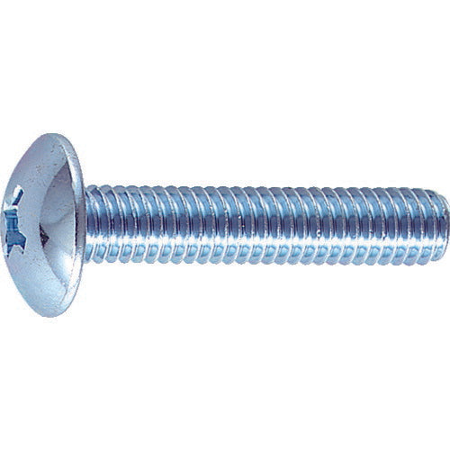 TRUSCO トラス頭小ネジ ユニクロ 全ネジ M6X30 50本入 B040630 トラスコ