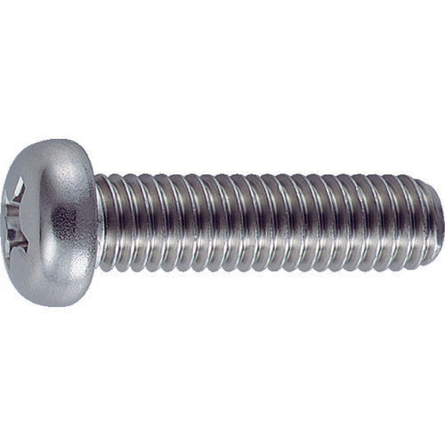 TRUSCO ナベ頭小ネジ ステンレス 全ネジ M2X3 150本入 B050203 トラスコ