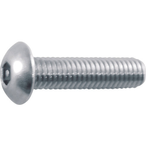 TRUSCO ピン付六角穴ボタンボルト ステンレス M3X6 15本入 B1030306 トラスコ