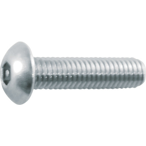 TRUSCO ピン付六角穴ボタンボルト ステンレス M5X10 11本入 B1030510 トラスコ