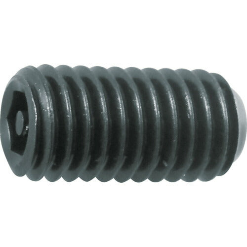TRUSCO ピン付六角穴止メネジ 黒染 M8X10 10本入 B1050810 トラスコ