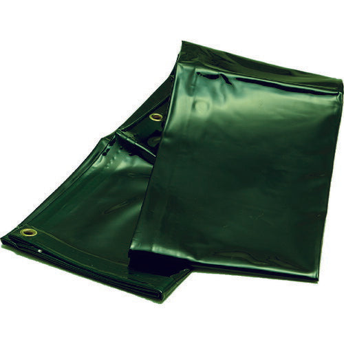 TRUSCO 溶接遮光シートノミ 0.35T×W970×H1470 緑 B153GN トラスコ