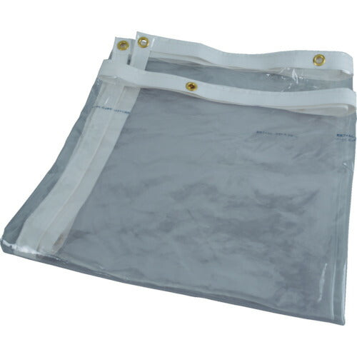 TRUSCO 衝立用 透明シート 防炎タイプ W970XH1470 厚ミ0.3 B153TM トラスコ