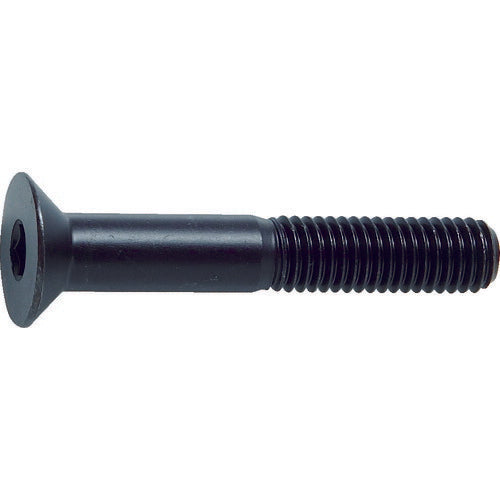 TRUSCO 六角穴付皿ボルト 黒染メ 半ネジ M8X50 17本入 B730850 トラスコ