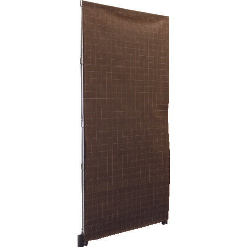 TRUSCO マグネット式目隠シカーテン 900X1800mm ブラウン BC9018ABR トラスコ