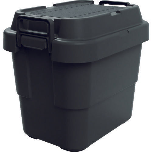 TRUSCO トランクカーゴ フラット天板仕様 20L 黒 BLKCF20 トラスコ