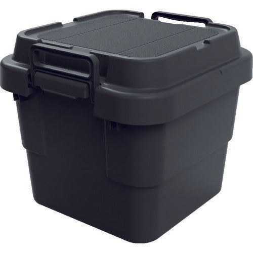 TRUSCO トランクカーゴ フラット天板仕様 30L 黒 BLKCF30 トラスコ