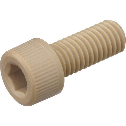 TRUSCO ポリフェニレンサルファイド(PPS) 六角穴付ボルト M4X20 50本入 BPPSCBM4X20 トラスコ