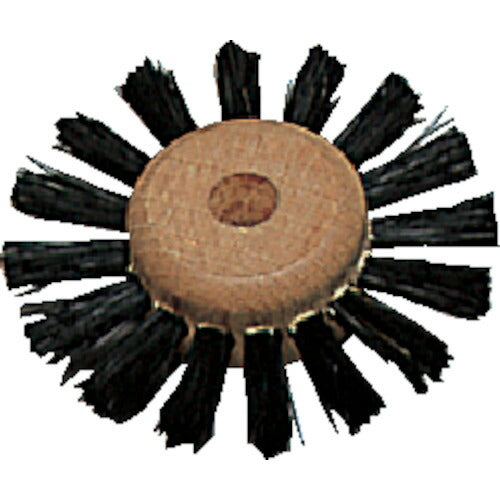 TRUSCO ブラシホイール 外径Φ48 豚毛1行 BW48 トラスコ