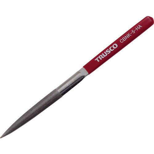 TRUSCO CBNヤスリ 鉄工用 5本組 半丸 CBNK5HA トラスコ