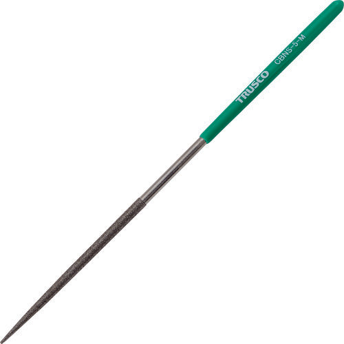 TRUSCO CBNヤスリ 精密用 5本組 丸 CBNS5M トラスコ