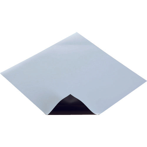 TRUSCO 異方性カラーマグネットシート ノリナシ t0.9mmX500mmX500mm ホワイト CMS505009W トラスコ