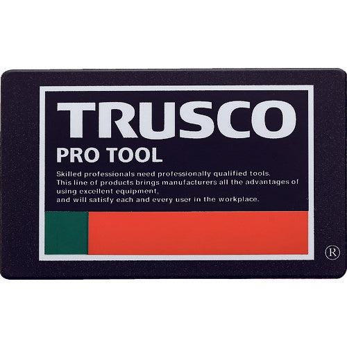 TRUSCO 超耐候性軟質エンブレム TRUSCO PRO TOOLロゴ 印刷タイプ EBTRLP1 トラスコ