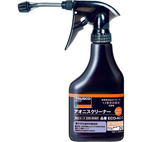 TRUSCO αアオニスノンガスクリーナー ノズル付 350ml ECOACS トラスコ