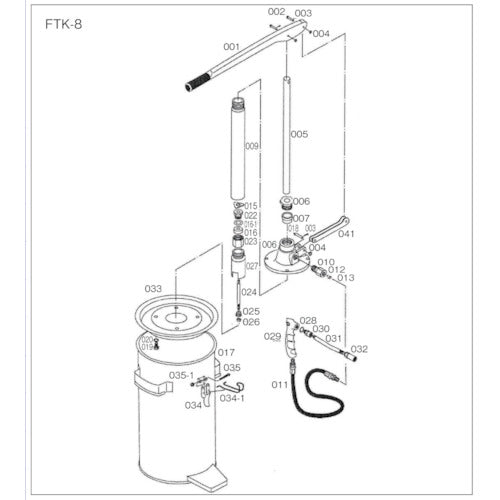TRUSCO FTK8用 グリップフック FTK034 トラスコ