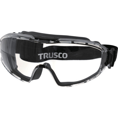 TRUSCO カラーセーフティーゴーグル(ワイドビュータイプ)ブラック G5008BK トラスコ