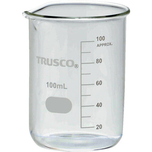 TRUSCO ガラスビーカー 100ml GB100 トラスコ
