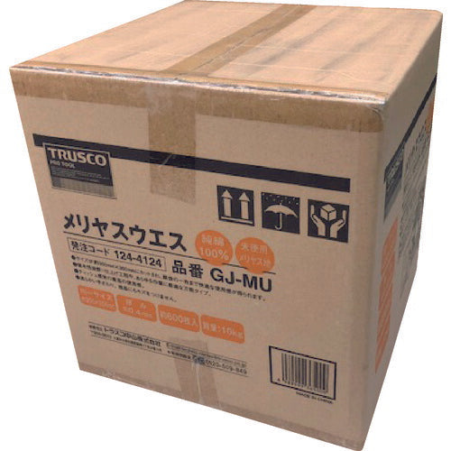 TRUSCO メリヤスウエス 柔軟タイプ (10kg入) GJMU トラスコ