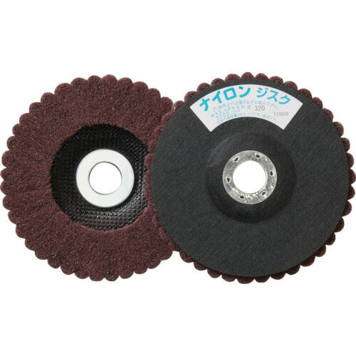 TRUSCO ナイロンディスク Φ150X15X22 (5個入) 320# GPN150 320 トラスコ