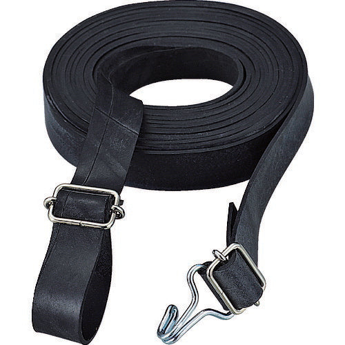 TRUSCO ゴムロープ金具付キ Wフックバックル付20mmX1.0m 1本 GR2010KW1 トラスコ