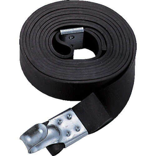 TRUSCO ゴムロープ金具付 幅20mmX長サ3.5m 1Pk(袋)=10本入 GR2035K トラスコ